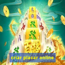 criar placar online